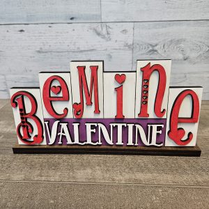 Be Mine 6 Letter Word Block