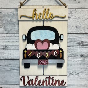 Hello Valentine Pallet Sign