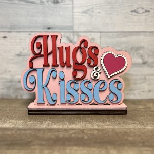 Hugs & Kisses Shelf Sitter