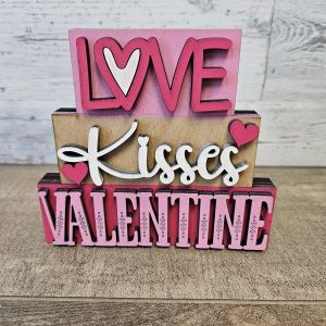 Valentine Chunky Word Block