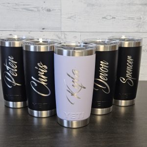 Custom Engraved Yeti 20oz Rambler