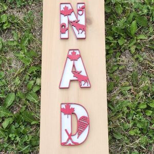 Canada Day Porch Sign Kit