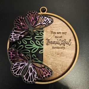 Butterfly Memorial Ornament
