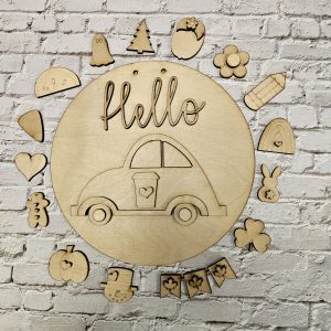 VW Bug Interchangeable 10.75" Door Round